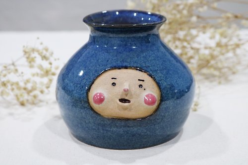 阿囡陶器A-Nan Handmade 阿囡花瓶(大)