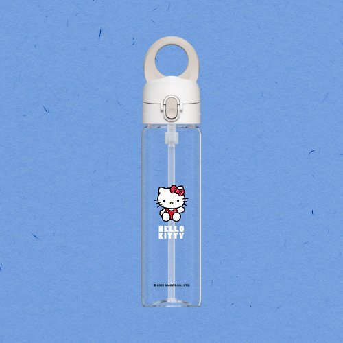 犀牛盾RHINOSHIELD AquaStand磁吸水壺Tritan800ml(附吸管)|I'm Hello Kitty!