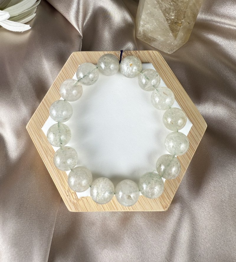 綠雲母 水晶手鍊 穩定安撫 療癒 釋放 能量 重新接納 禮物 祝福 - 手鍊/手環 - 水晶 綠色