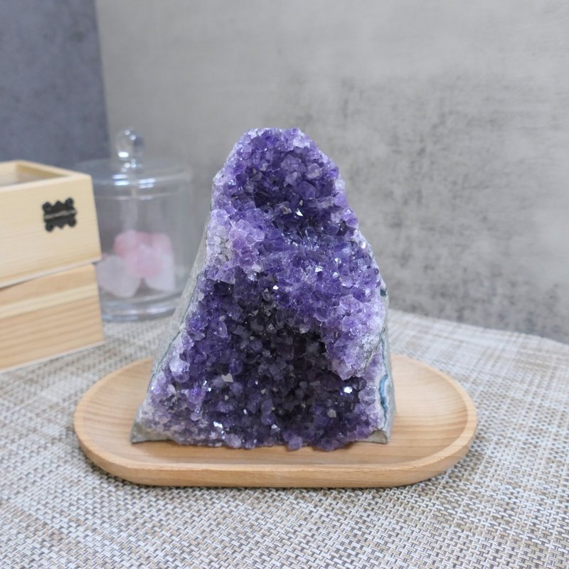 紫水晶座 紫晶鎮 - 擺飾/家飾品 - 水晶 