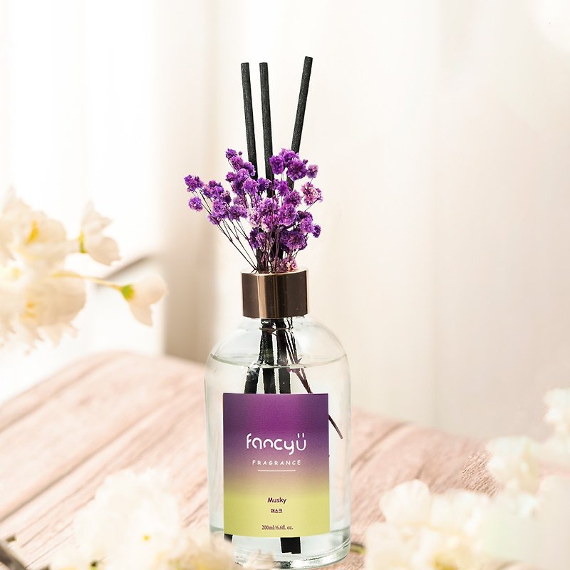 FANCY U Gradient Gypsophila Diffuser-Mysterious Musky 200ml - Fragrances - Essential Oils Multicolor