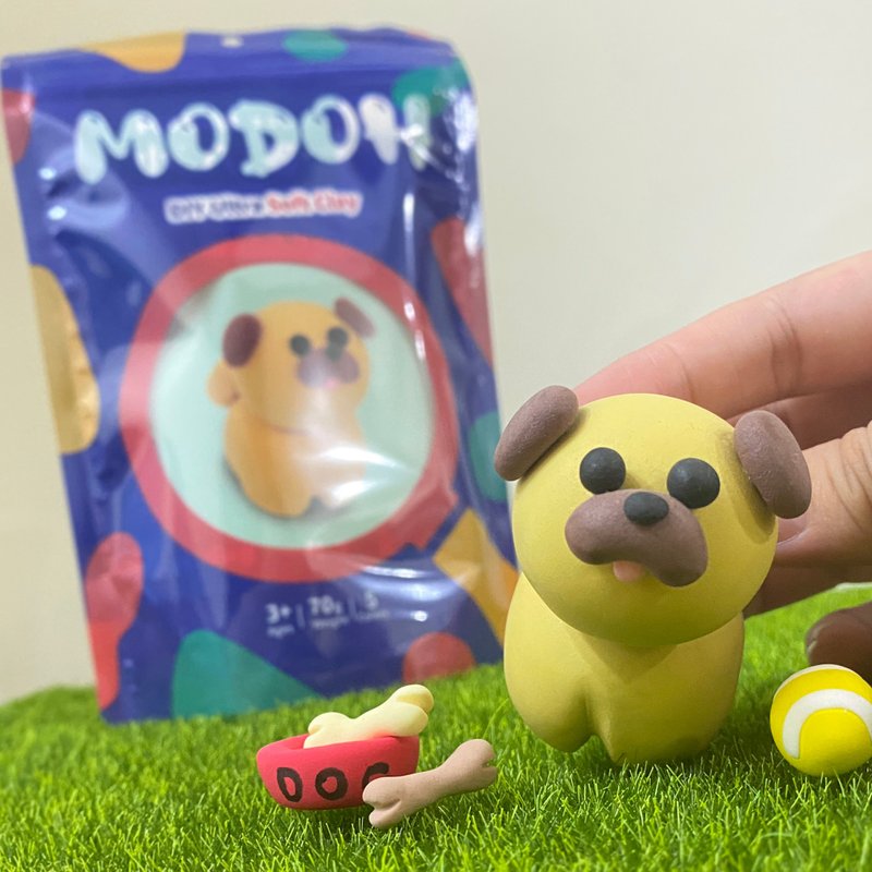 DIY handmade bag Mini small animals [Little Myna] Moduo single product ultra-light clay set - อื่นๆ - ดินเหนียว หลากหลายสี