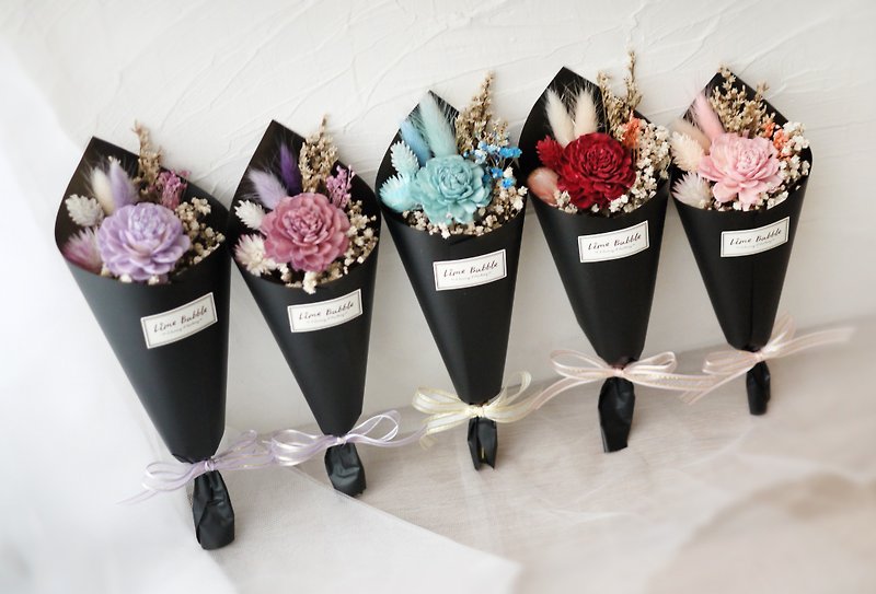 Dream bouquet - please specify the order color (wedding, Christmas, graduation) - Dried Flowers & Bouquets - Plants & Flowers Multicolor