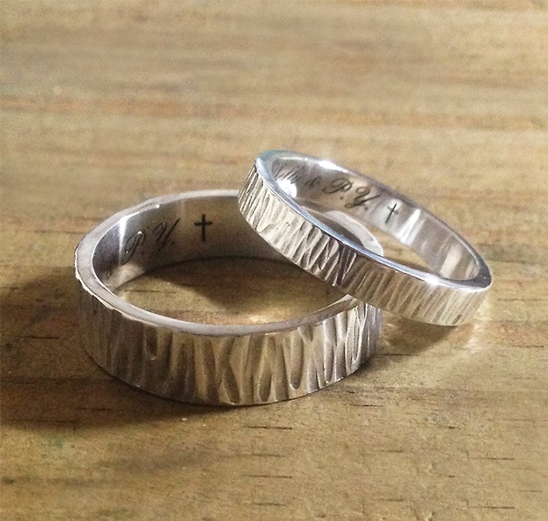 Valentine's Day Gift ♥ Ohappy Ring Collection | - Couples' Rings - Other Metals Silver