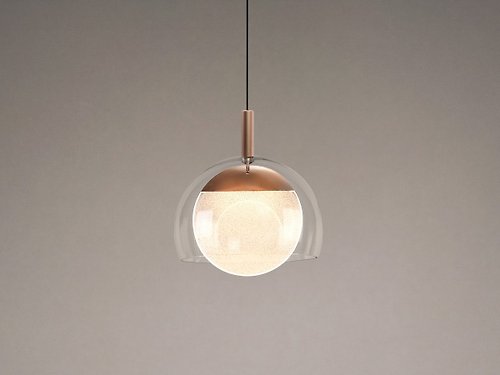 Xcellent Design 幻 透明玻璃質感 球形透光吊燈