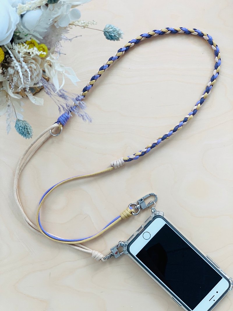 Fine braided chain + tassel - Lanyards & Straps - Other Materials Multicolor