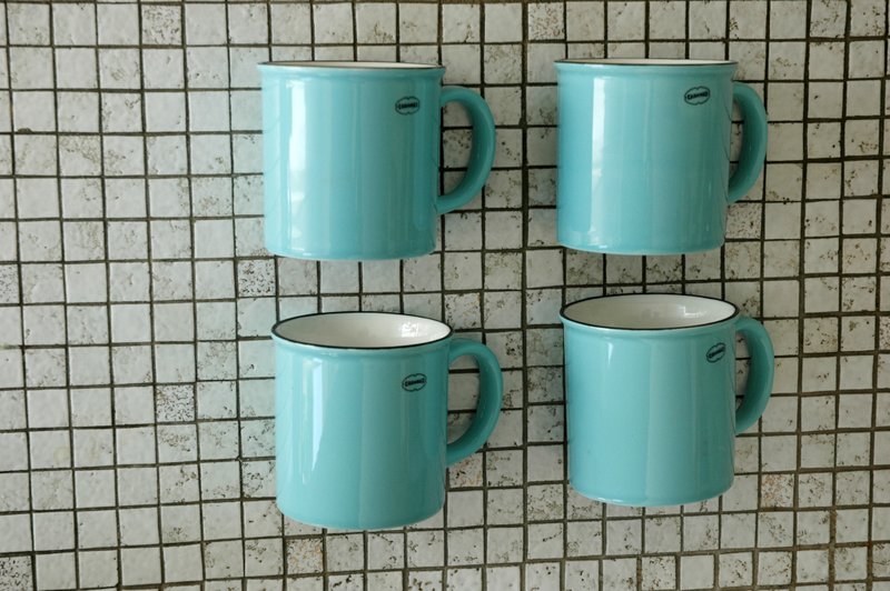 Cabanaz - TEA/COFFEE MUG 茶/咖啡馬克杯 / 粉藍色 - 咖啡杯/馬克杯 - 瓷 藍色