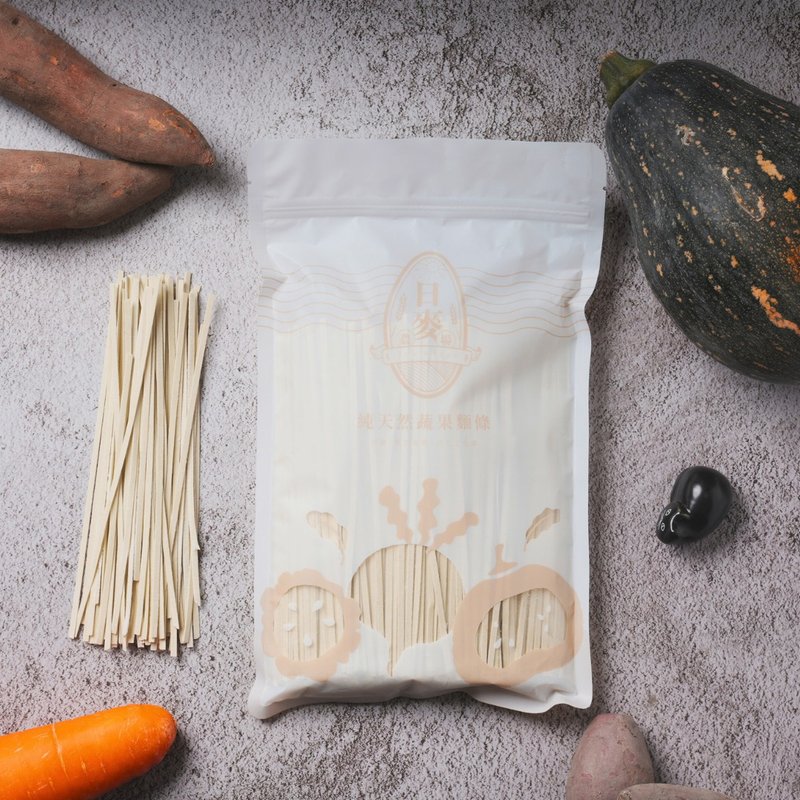 【日麥農場】純天然蔬果麵條-山苦瓜口味 - 拌麵/麵條/米粉 - 新鮮食材 