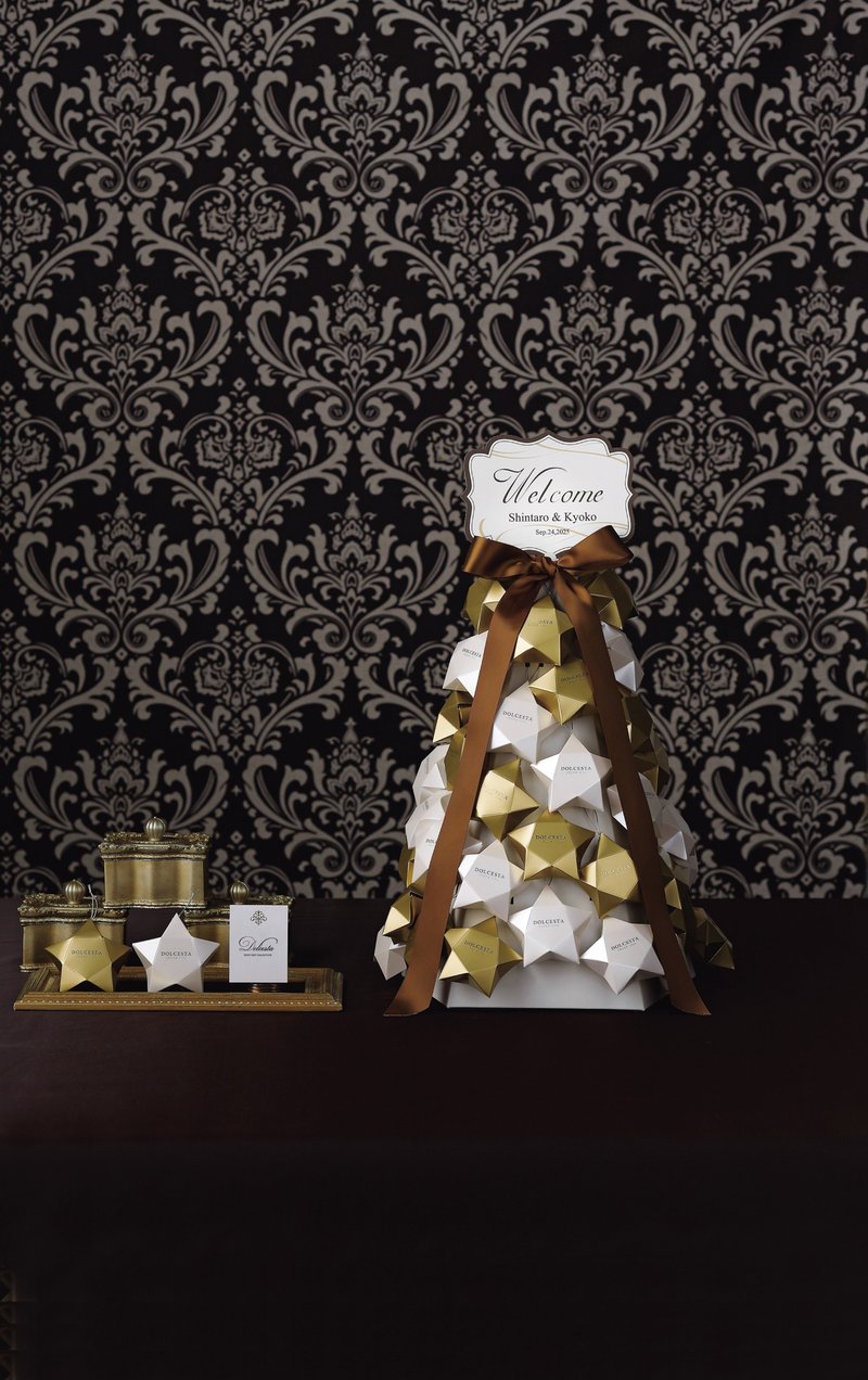 Paper Snacks Multicolor - Lucky Star (Love Cookies) DOLCESTA Welcome object set/ MOQ is 5