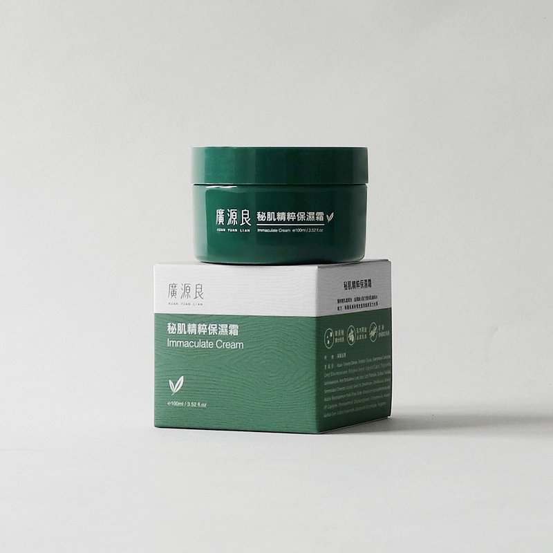 【Guangyuanliang】Secret Moisturizing Cream 100ml - Lotions - Other Materials Green