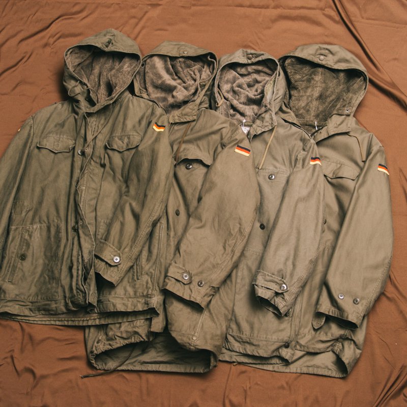 German Army Parka.German Army Parka.Vintage【First Love Sales Shop】Vintage - เสื้อโค้ทผู้ชาย - ผ้าฝ้าย/ผ้าลินิน 