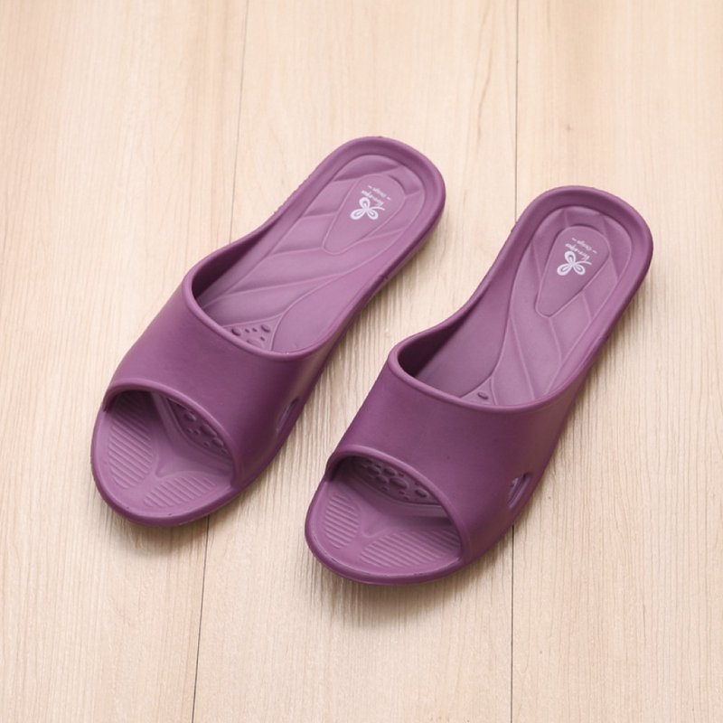 【Veronica】Praise Repurchase Fragrance Comfort Indoor Slippers-Purple - รองเท้าแตะในบ้าน - พลาสติก 