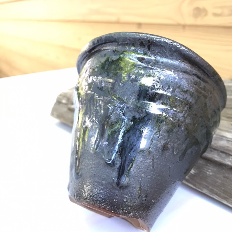 著墨著墨系列//流墨LOCA - 盆栽/植栽 - 陶 黑色