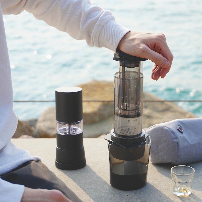 Plastic Coffee Pots & Accessories Black - Palico Coffeeology Press | Portable Coffee Brewer
