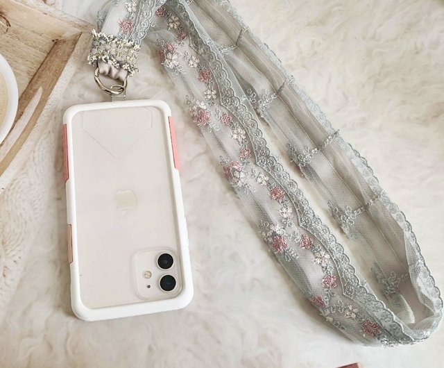 電話ストラップ 携帯電話ストラップ 調節可能 ナイロンネックストラップ スマホ 携帯電話ネックストラップ/レースストラップ携帯電話ストラップ