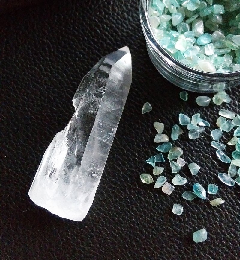 Lemurian Quartz 巴西產地 雷姆利亞水晶 白水晶 天然礦石 原礦 - 擺飾/家飾品 - 其他材質 