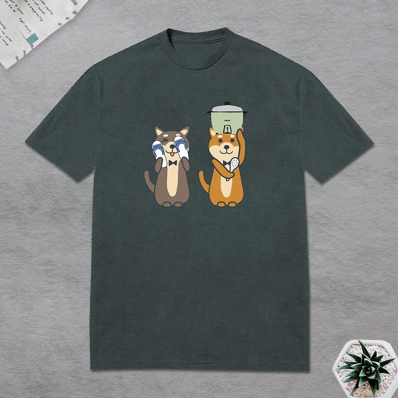 Shiba Inu short-sleeved T-shirt Taiwan flavor