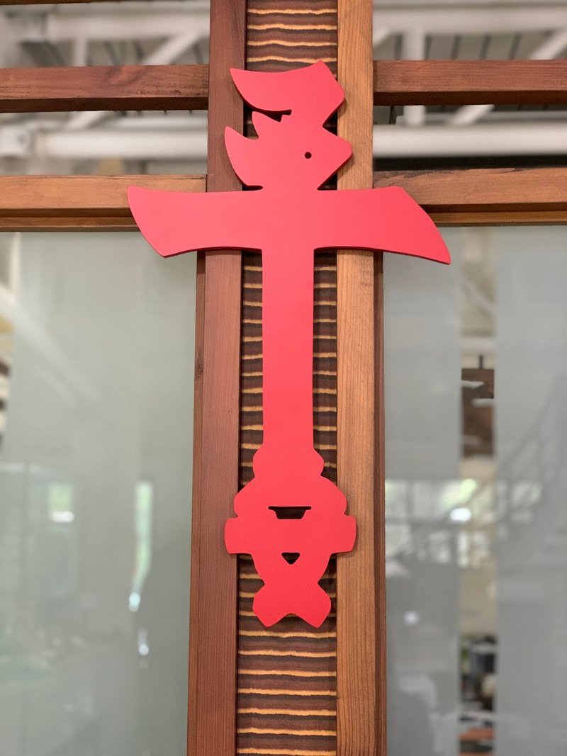 Bestar 平安壁掛飾 - 擺飾/家飾品 - 木頭 黃色
