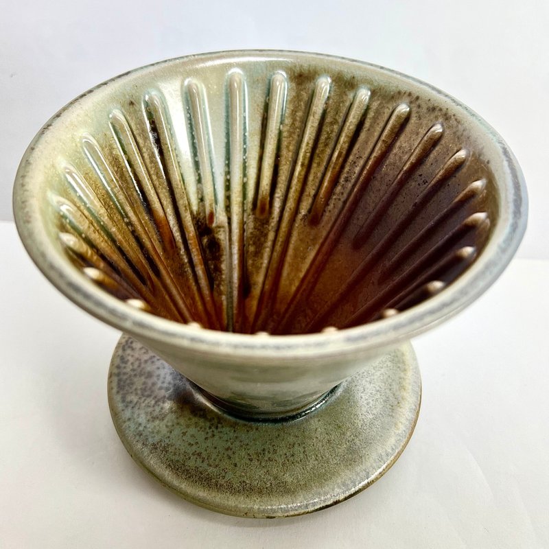 Colorful Wood-Fired 8-Day Series Coffee Filter Cup 25 (This style is not available for selection) - Coffee Pots & Accessories - Pottery 