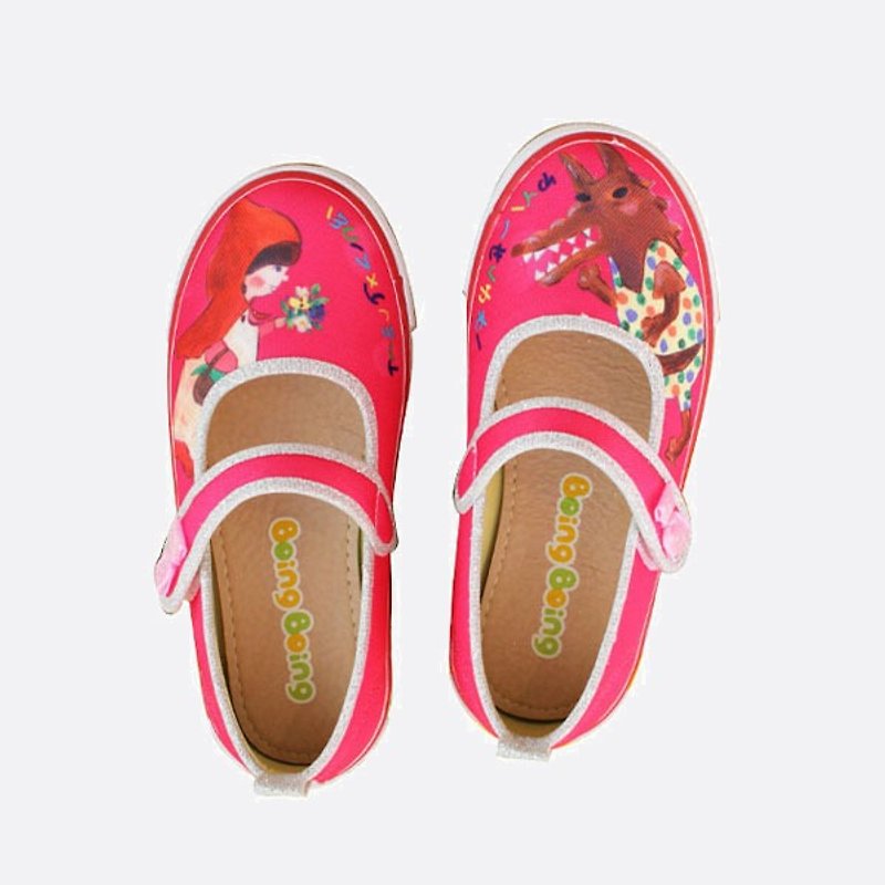 Story shoes - Pink (Little Red Riding Hood) - Kids' Shoes - Other Materials Red