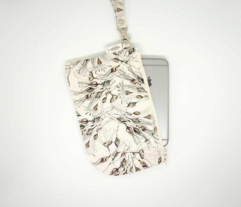 /Autumn / / hanging neck bag / mobile phone bag - Phone Cases - Cotton & Hemp Multicolor