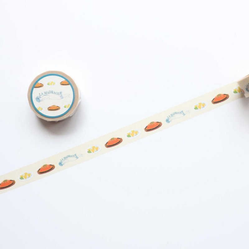 forme. Yume Mill Kyoto Cafe Tour Masking Tape Cafe Madrague 1 - Washi Tape - Paper 