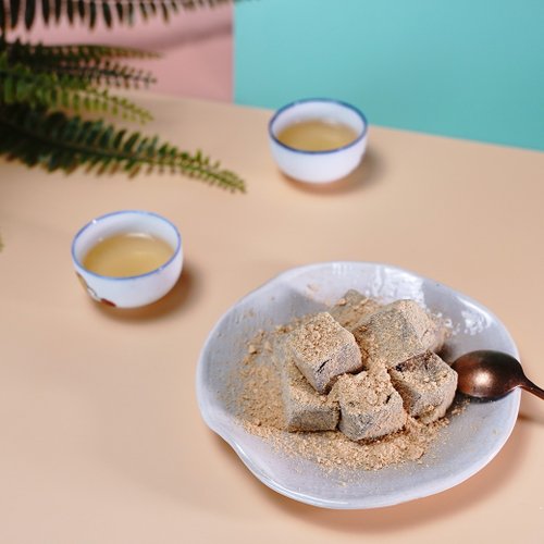 金魚屋日式手作 【皇家黑糖蕨餅】非基改純濃黃豆粉