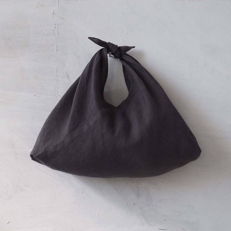 Linen Azuma Bento Bag - Handbags & Totes - Linen 
