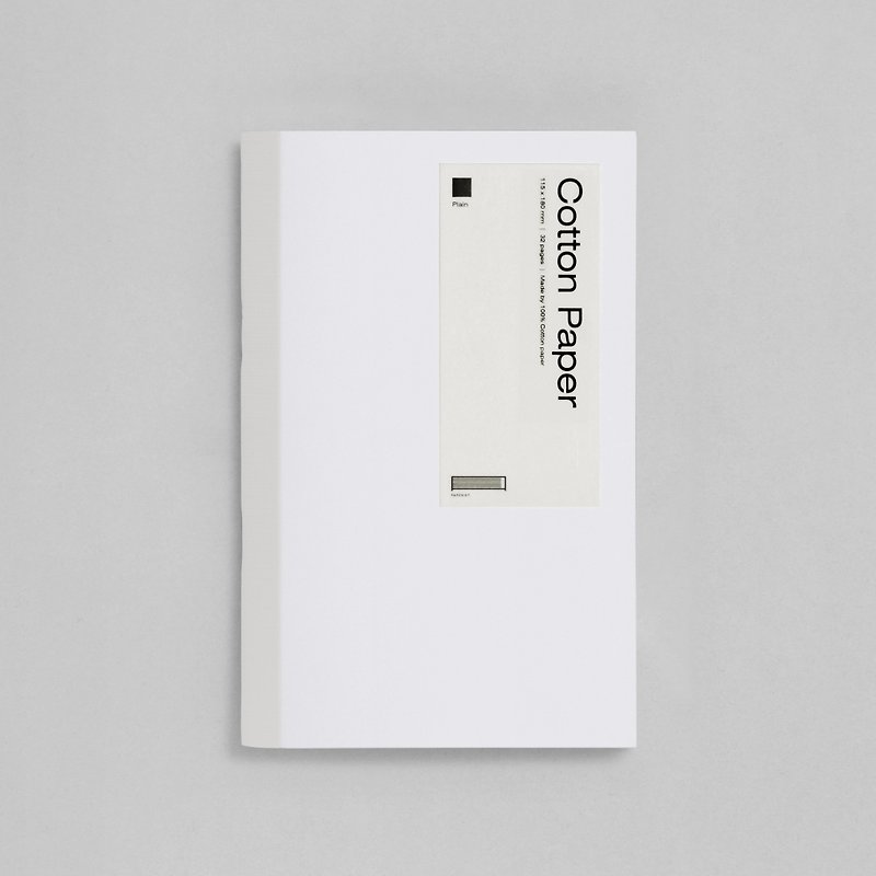 PAPERIST Cotton Paper Notebook - Notebooks & Journals - Paper White