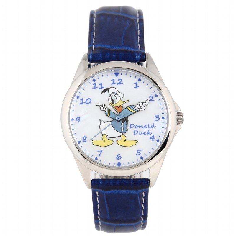 Adult Disney Watch Donald Duck Arm-shaped Needle Shell Dial 100 Serial Numbered Product - Women's Watches - Other Metals White