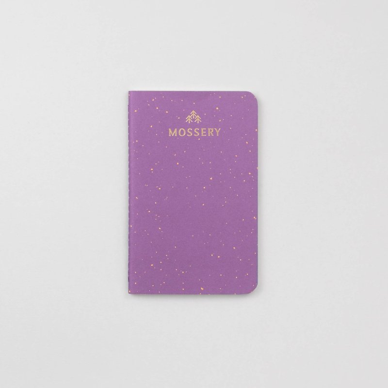 Purple Stardust 口袋型筆記本 - 筆記簿/手帳 - 紙 
