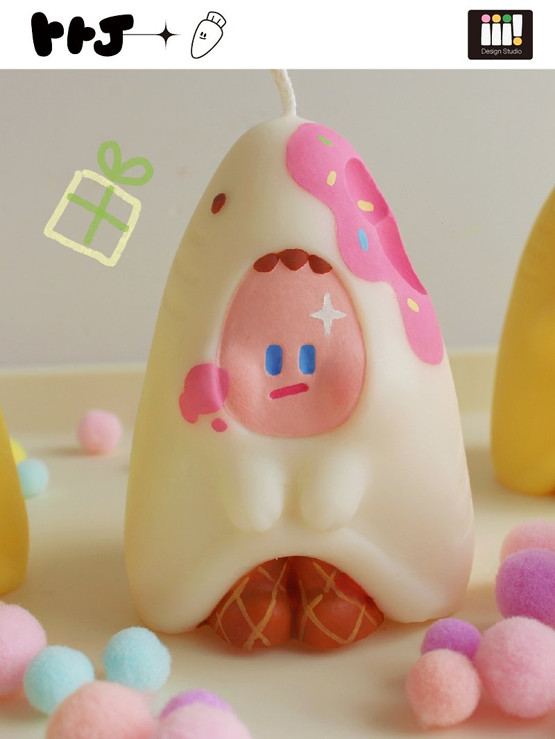 【Christmas Gift】Scented Carrot Candle in Dessert Shop