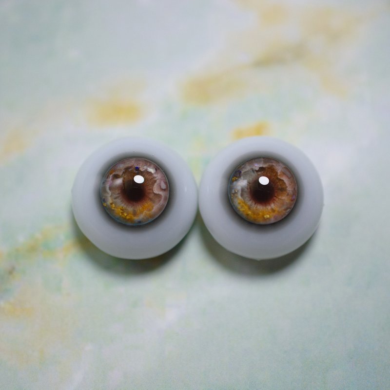 (พร้อมส่ง) ตาเรซิ่น bjd ขนาด 7/14 mm - ตุ๊กตา - เรซิน หลากหลายสี