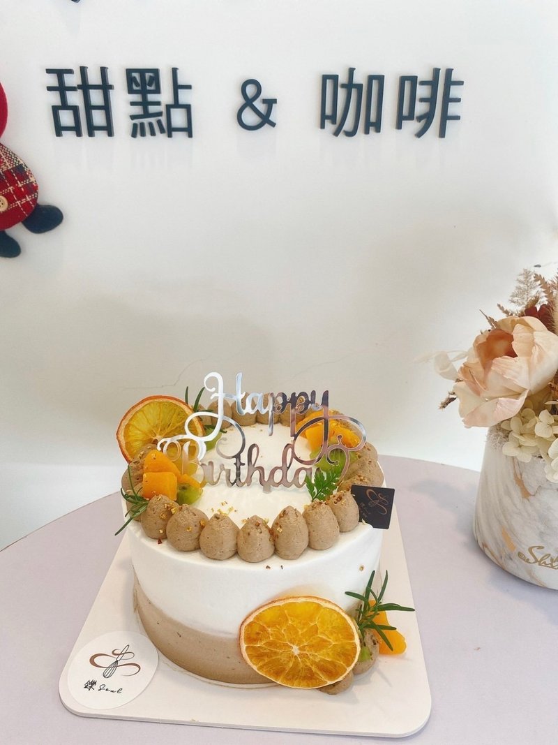 伯爵芋泥布丁 公版蛋糕 芋泥布丁 生日蛋糕 減糖蛋糕 鑠甜點 自取 - 蛋糕/甜點 - 新鮮食材 