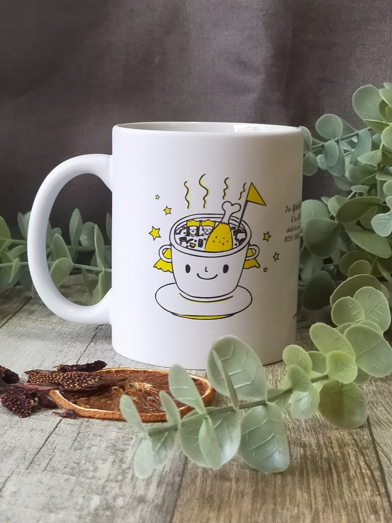 Mug - Renew your Strength - Mugs - Pottery Yellow