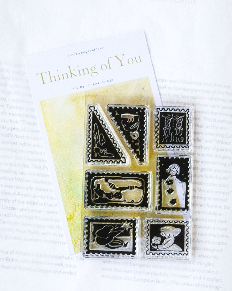 Missing You Clear Stamp Set vol. 04 - Stamps & Stamp Pads - Silicone 