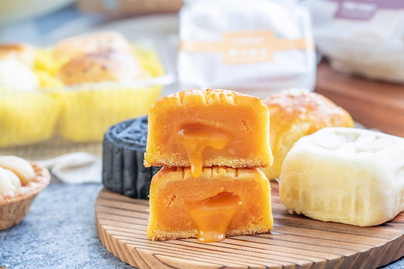 綜合流芯禮盒 - 蛋糕/甜點 - 新鮮食材 黃色