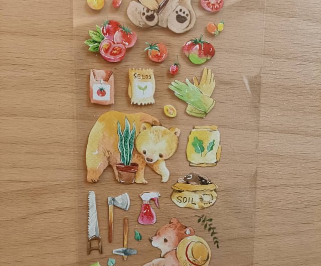 PET 6cm×10m 猫猫面包房 海外マステ 【公式通販】