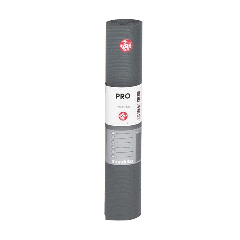 【Manduka】PROlite Mat 瑜珈墊 4.7mm 加長版 - Thunder - 瑜珈墊 - 其他材質 灰色