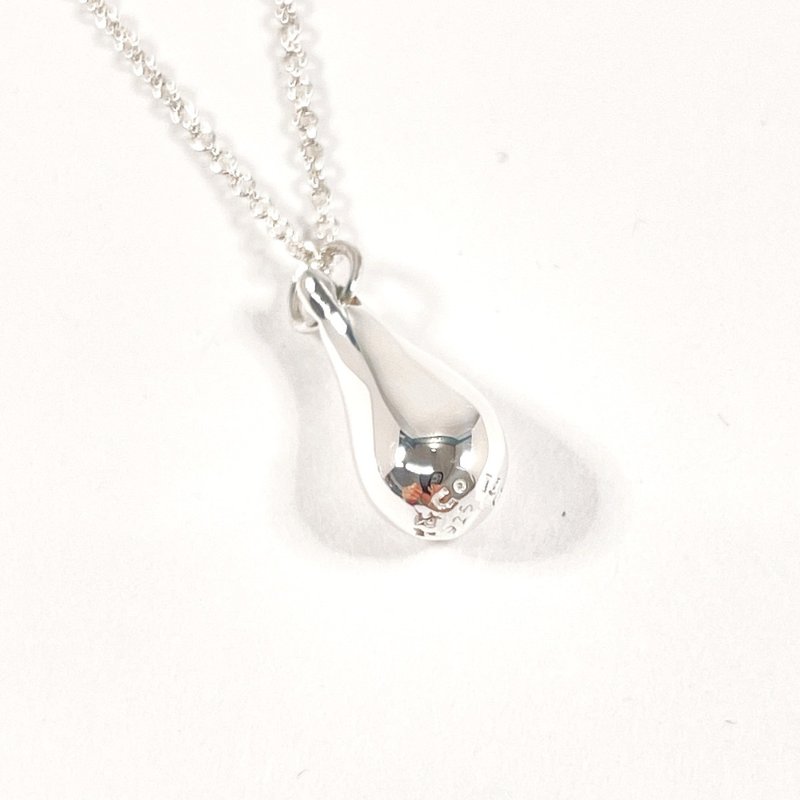 【日本直送 中古美品】ティファニー TIFFANY&Co. ネックレス ティアドロップ エルサペレッティ シルバー925 - 項鍊 - 純銀 銀色