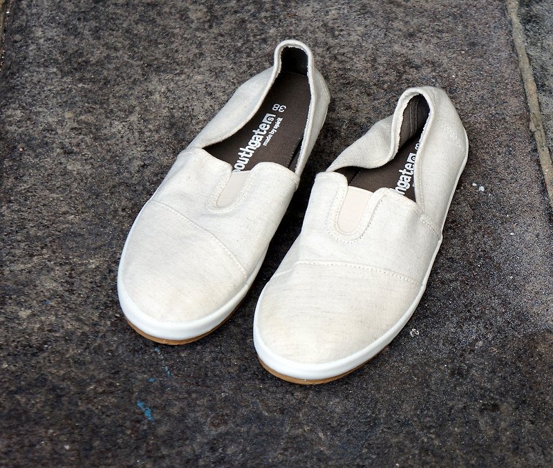 BELLE Cotton color New NG Commodity There are spots or water marks Condition Not necessarily 50% off Easy to wear Put off / lazy shoes / natural wind / canvas shoes / casual shoes National casual shoes Taiwan Good - Women's Casual Shoes - Cotton & Hemp 