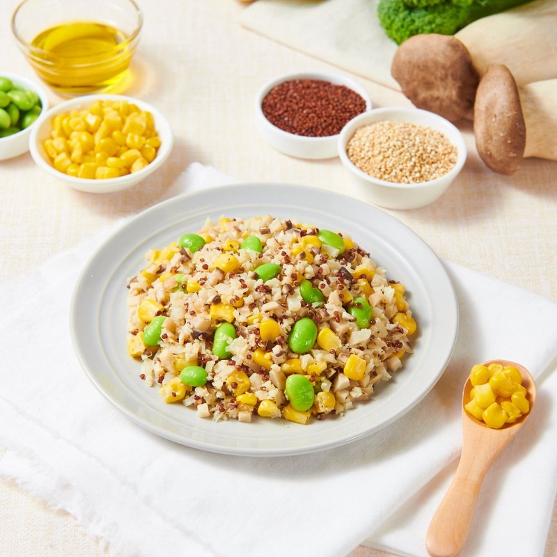 黃金陽光菇菇米200G-奶素 - 料理包/調理包 - 新鮮食材 