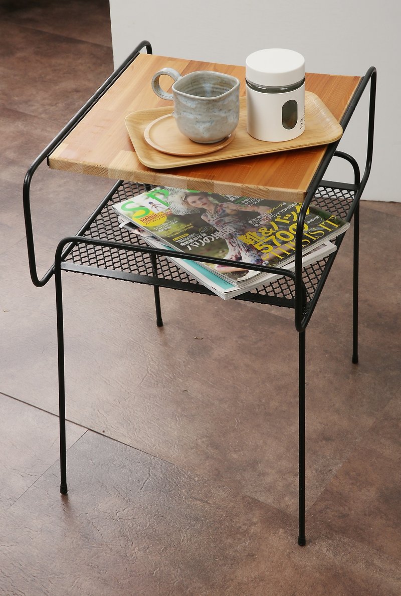 Industrial style_small iron coffee table/home living room/office/studio/commercial space, etc. - เฟอร์นิเจอร์อื่น ๆ - โลหะ สีดำ