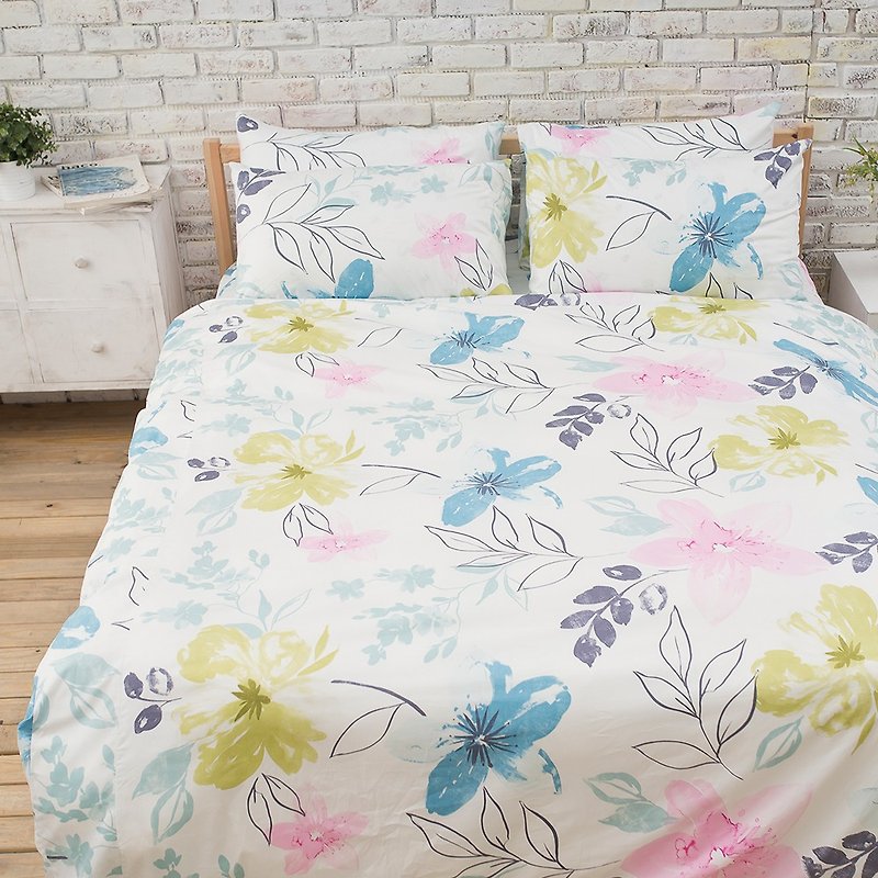 205 weaving 100% combed cotton/reactive printing and dyeing process Taiwan refined/B028 - Bedding - Cotton & Hemp Multicolor