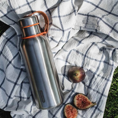 Black Blum Stainless Steel Insulated Water Bottle - Ocean