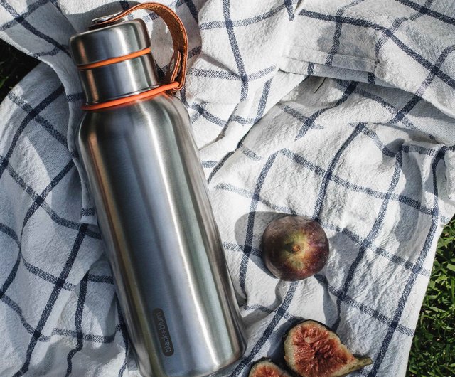 Black Blum Stainless Steel Insulated Water Bottle - Ocean