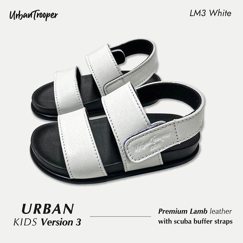 Urban Kids V.3 / White (premium lamb leather)