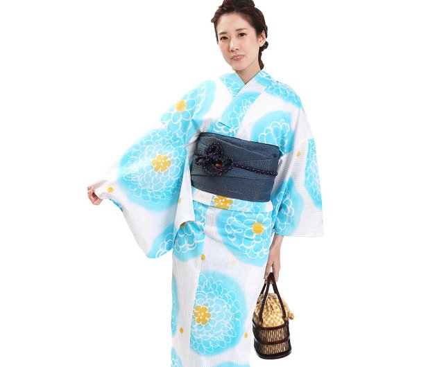 日本和服女性浴衣腰帶2件組F Size X25-110 yukata - 設計館fuukakimono