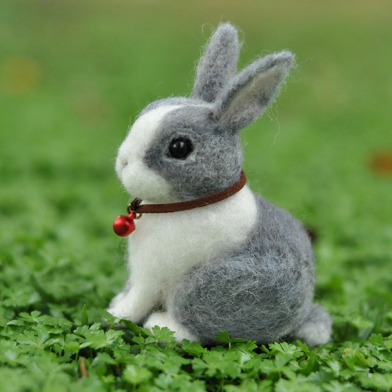 專屬訂單-羊毛氈客製寵物-兔子 - 其他 - 羊毛 