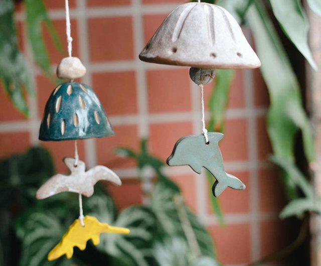 Workshop(s)】Pottery wind chime parent-child pottery hand-painted painting -  Shop trulygoods Pottery & Glasswork - Pinkoi